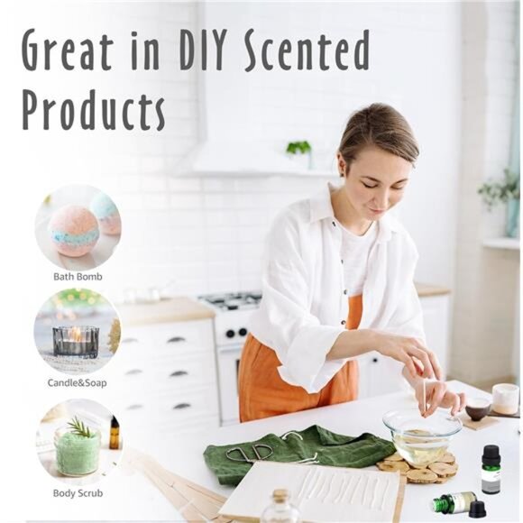 Fragrance Oils, MitFlor Hotel Collection Diffuser Oil Home, Soap & Candle Making - Picture 5 of 8